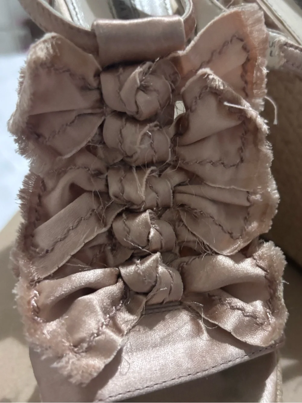 Womens Vera Wang Lavender Blush Pink Satin